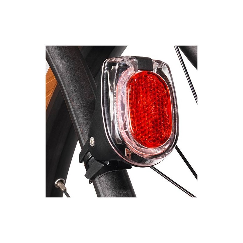 Busch + Müller Secula E LED E-Bike Rücklicht für Strebe schwarz StVZO zugelassen