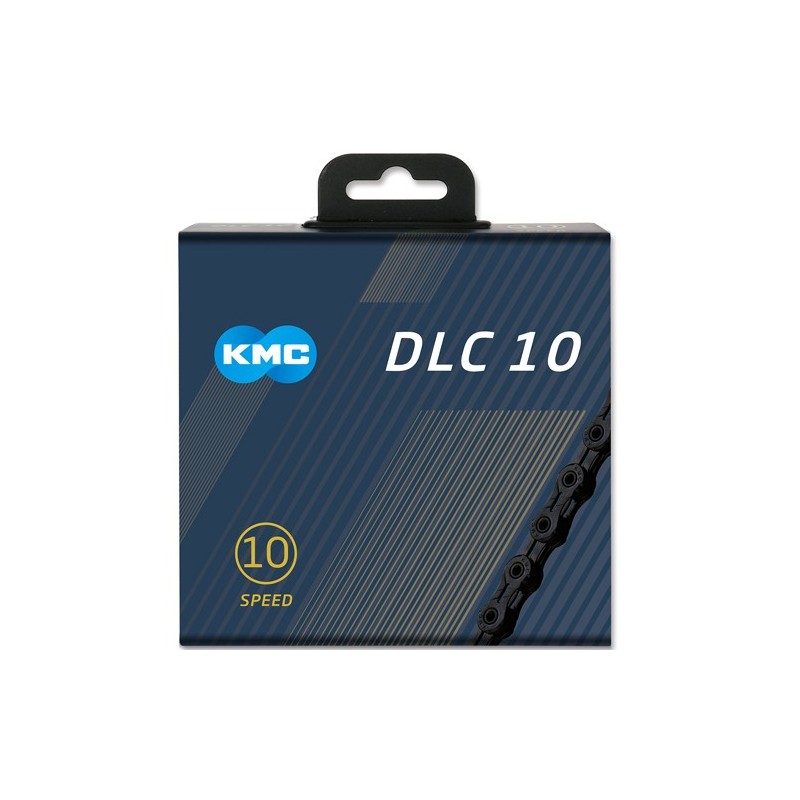 KMC Kette DLC10 116 Glieder schwarz Box 