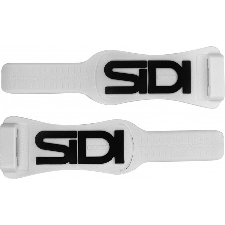 SIDI Adjustable Instep Ristband für Fahrradschuhe weiß