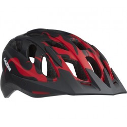 Helm J1 Red Flames Unisize...