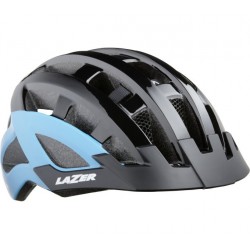 Helm Compact DLX Black Blue Unisize 54-61 cm