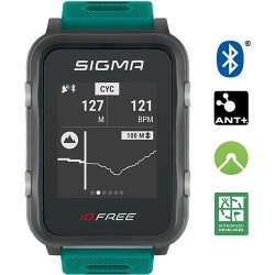 Sigma Puls-Uhr iD.Free Multisport grün