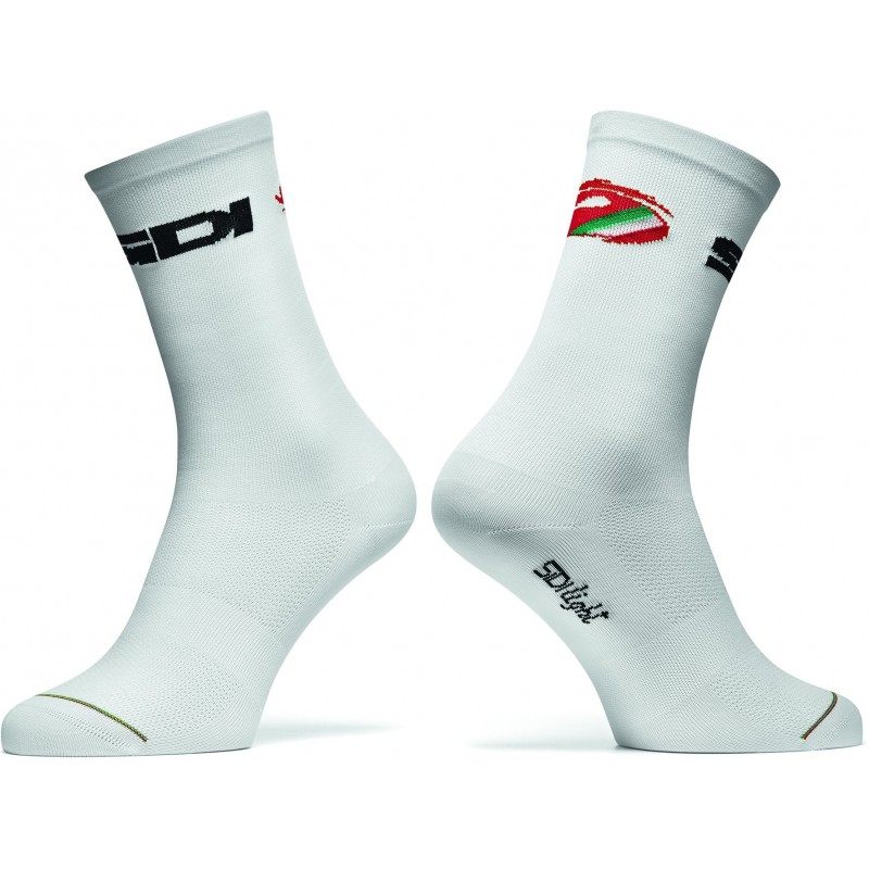 SIDI Socken Color white 15cm 40-43 weiß