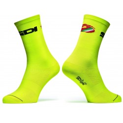 SIDI Socken Color yellow 15cm 40-43 gelb