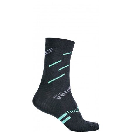 VeloToze Socken Merinowolle Größe S/M schwarz blau