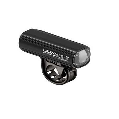 LEZYNE Lite Power Pro 115 - 115 Lux - schwarz glänzend