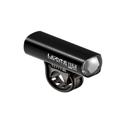LEZYNE Lite Drive Pro 115 - 115 Lux - schwarz glänzend