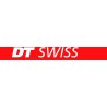 DT Swiss Aufkleber DT Swiss 66 x 10 mm rot