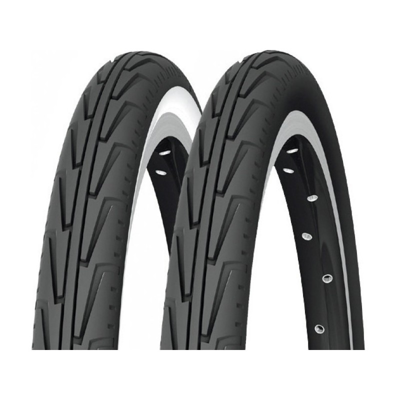 Michelin Fahrradreifen City´J 20 Zoll 44-406 Draht gumwall schwarz