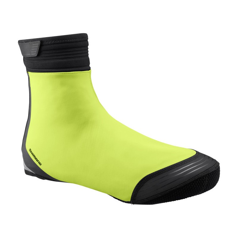 Shimano S1100R Soft Shell Shoe Cover neon yellow Größe L (42-44)