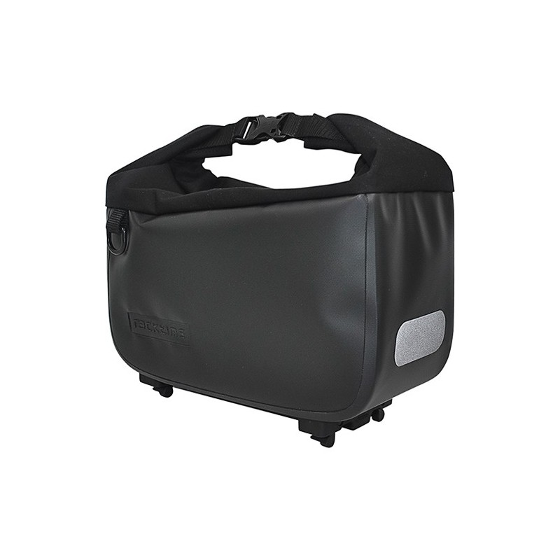 Racktime Gepäckträgertasche Yves mit Snapit-Adapter onyxschwarz