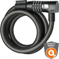 AXA Resolute 15 Code Kabelschloss L 180 cm Ø 15 mm schwarz