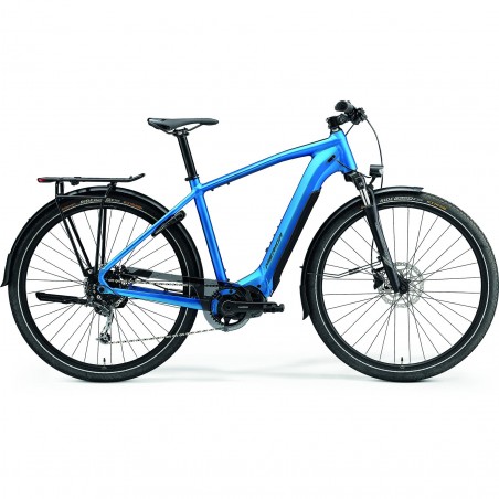 Merida eSPRESSO 400 S EQ E-Bike Pedelec 2021 blau schwarz RH L (55 cm)