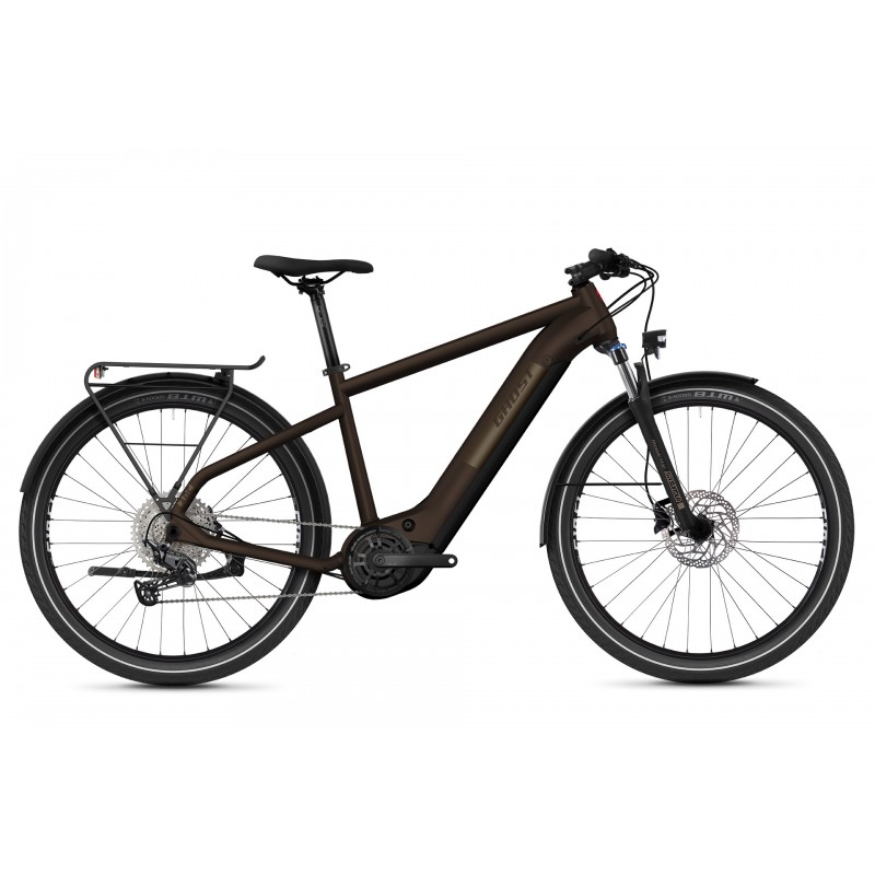 Ghost E-Square Trekking Advanced Y AL U E-Bike 2021 brown Größe S (45.5 cm)