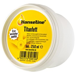 Hanseline Titanfett  Dose 250g weiß