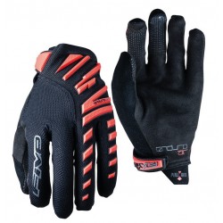 Five Gloves ENDURO AIR Handschuh Herren Gr. M / 9 rot fluo schwarz