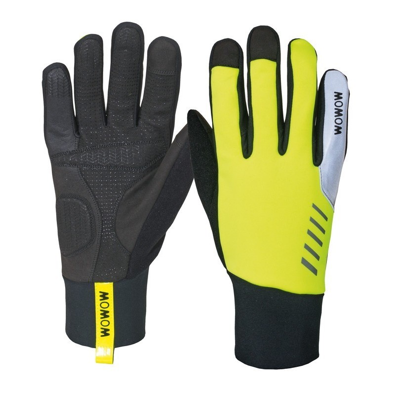 Wowow Daylight Handschuhe reflektierende Elemente Gr. XXXL gelb schwarz