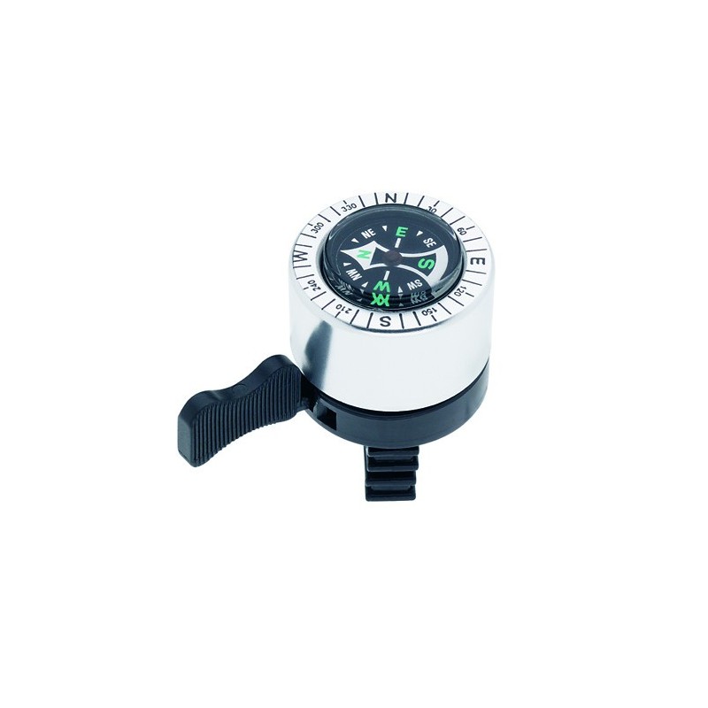 Kompass-Glocke Ø 40 mm silber