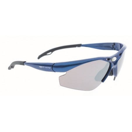 Racing Sonnenbrille „Glissado“, metallic-blau