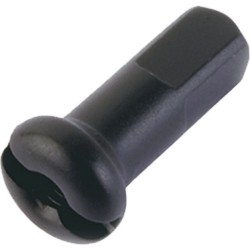 DT Swiss Speichennippel Pro Lock Messing, 1.8 / 12 mm, schwarz, 100 Stück