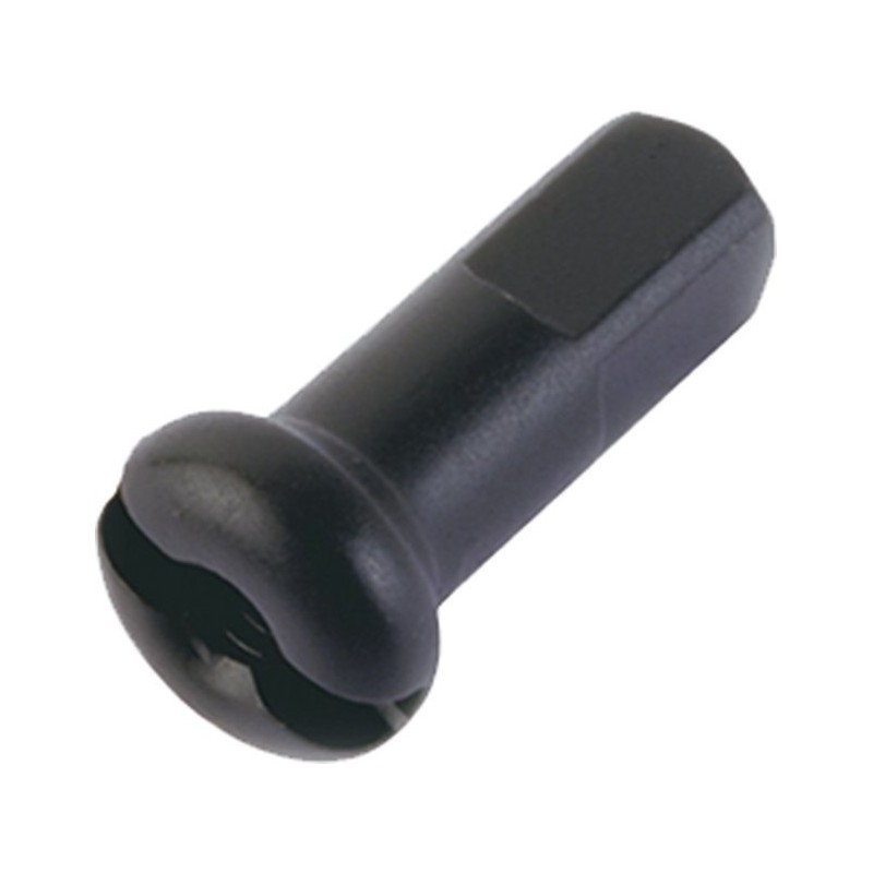 DT Swiss Speichennippel Pro Lock Messing, 2.0 / 14 mm, schwarz, 100 Stück
