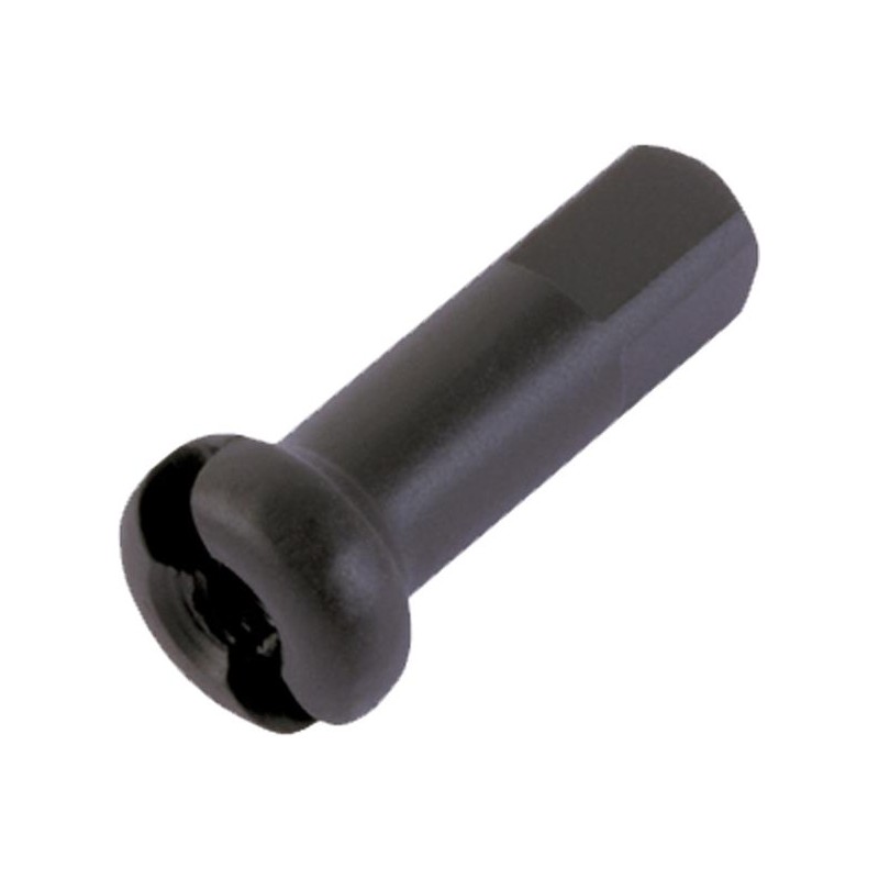 DT Swiss Speichennippel Pro Lock Aluminium, 2.0 / 12 mm, schwarz, 100 Stück