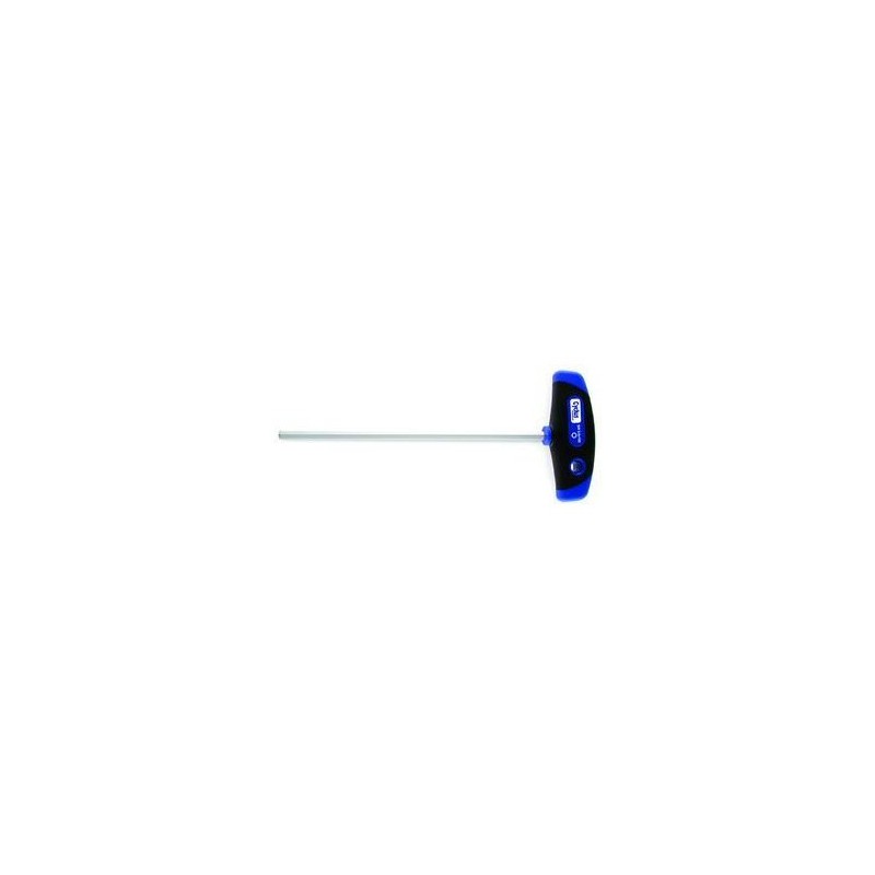 CYCLUS Stiftschlüssel m. 2-Komp.T-Griff 5mm Innensechskant Klinge 150mm glatt