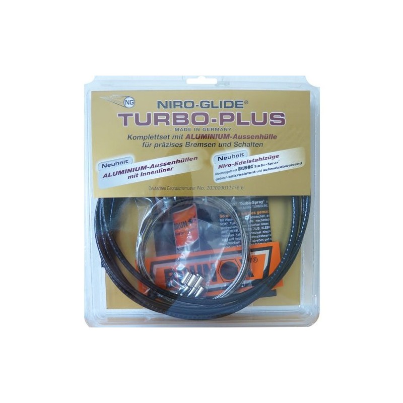 Fasi Bremszug-Set TURBO Plus MTB, schwarz