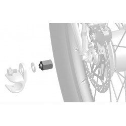 Thule Adapter für Nabenschaltungssysteme Shimano 3/8 Zoll x 26