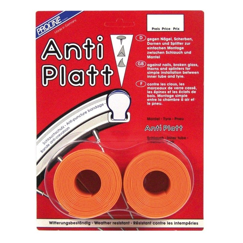 Einlegeband Anti-Platt per Paar 37/54-559 orange 39 mm breit