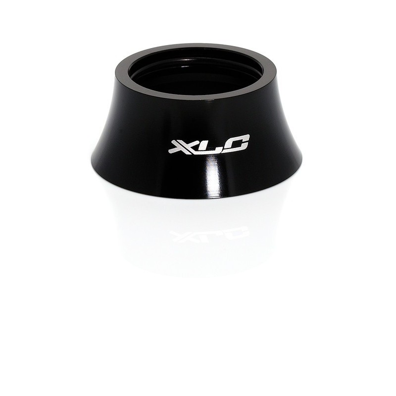 XLC A-Head Spacer AS-A01 18mm, konische Form, schwarz