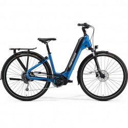 Merida eSPRESSO CITY 400 EQ E-Bike Pedelec 2021 blau schwarz RH M (48 cm)