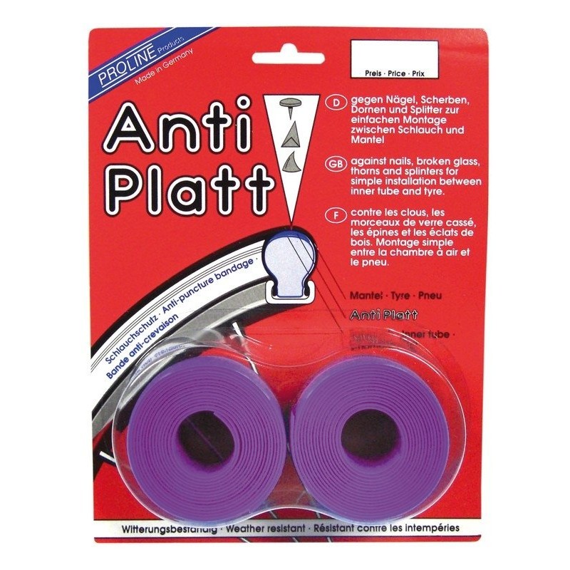 Einlegeband Anti-Platt per Paar 57/60-622 violett 29"