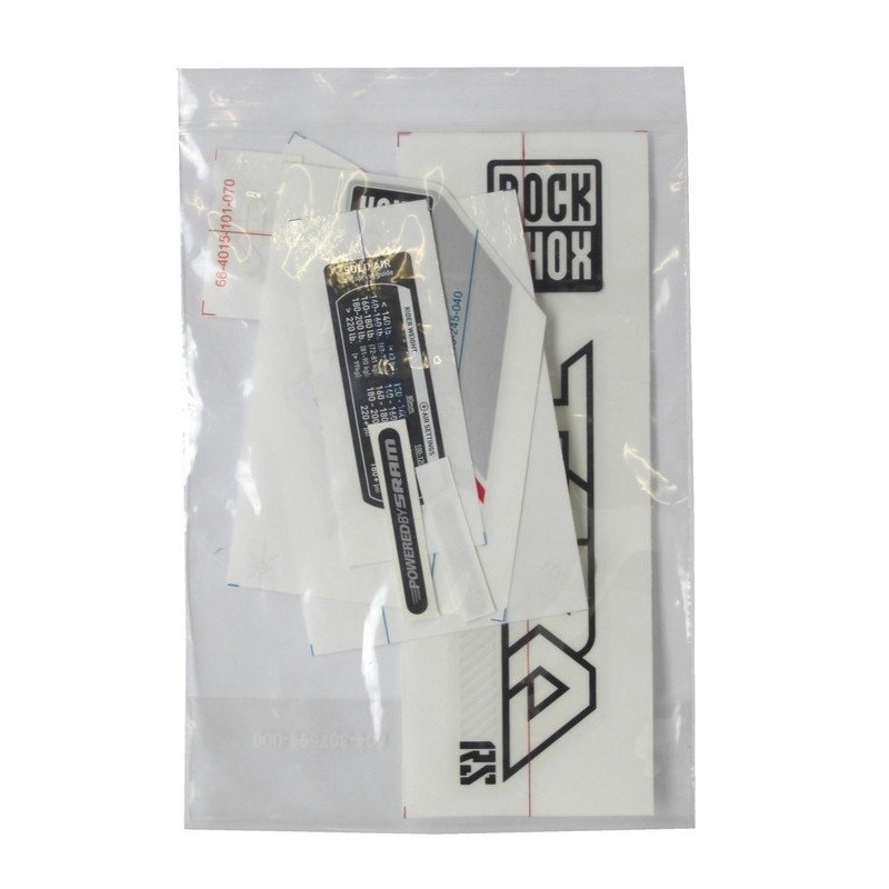 RockShox Dekor Kit  LL 2010 RECON XC SL RA 11.4015.440.100 matt silber