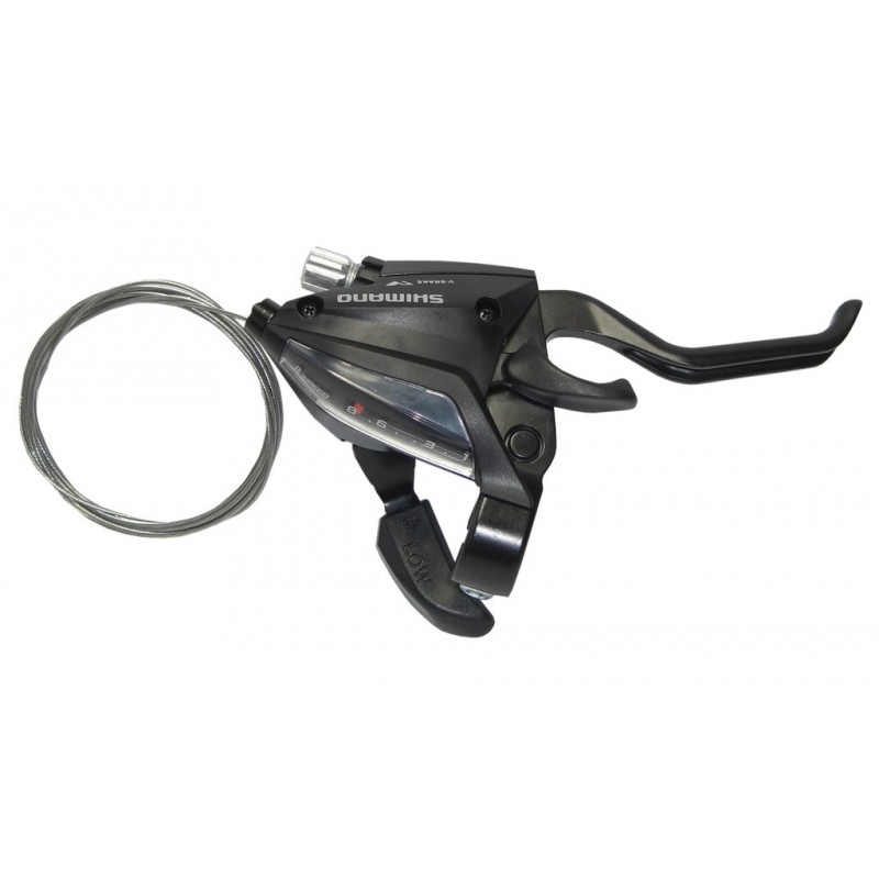 Shimano Schalt+Bremshebel ST-EF 500 V-Brake 2-Finger rechts schwarz