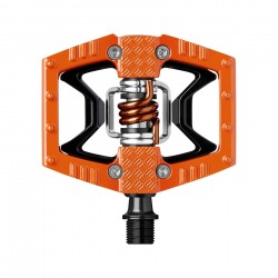Crankbrothers Double Shot 2 Hybrid-Pedal orange schwarz