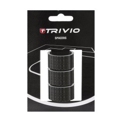 TRIVIO Distanzring Set 20mm Carbon 1-1/8 - VE 3 Stück