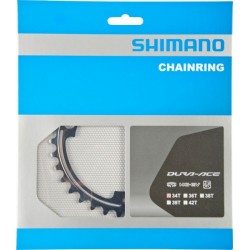 SHIMANO Kettenblatt FC-9000 DuraAce 34 Zähne 11-fach schwarz LK 110mm