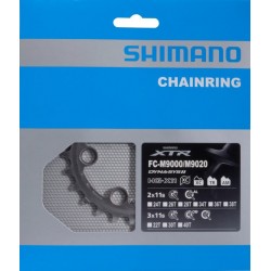 SHIMANO Kettenblatt FC-M9020 XTR 3-fach 30 Zähne (AR) für 40-32-22 Zähne LK 96mm