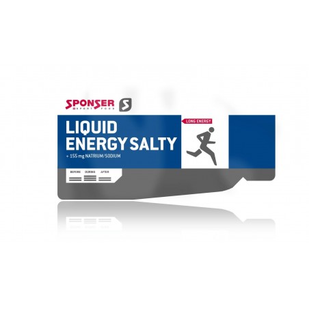 Sponser Liquid Energy Salty Gel 40 x 35g Sachets Aroma: Salty
