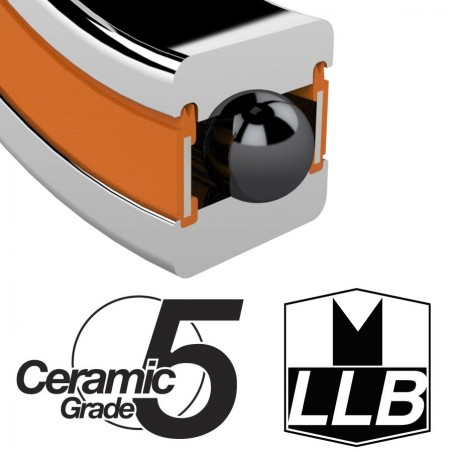 Enduro Bearings 699 CH LLB ABEC 5 Ceramic Hybrid Lager 9x20x6