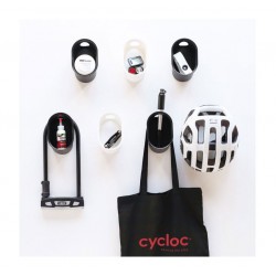Cycloc Loop Helm- und Accessoiresablage blau