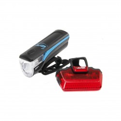 CONTEC Akku-LED-Leuchtenset Speed-LED USB neonblau