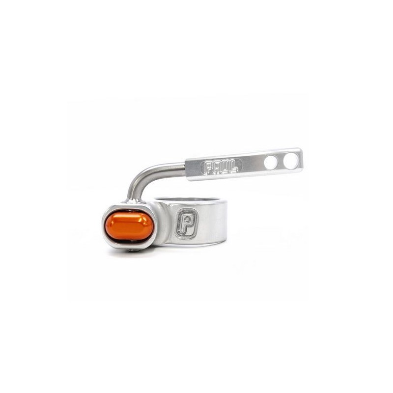 Paul Component Schnellspann-Sattelklemme 31.8mm silber orange