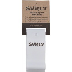 Surly Nylon Felgenband 45mm Marge Lite/Rolling Darryl weiß
