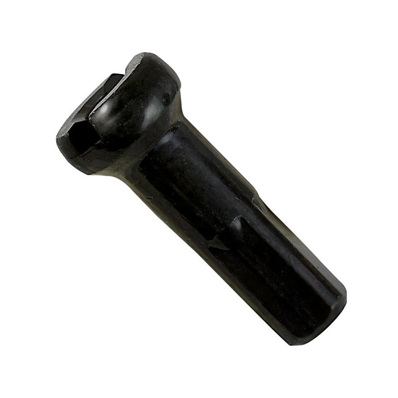 Exal Messing Nippel 16mm schwarz