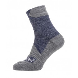 SealSkin Socken All Weather Ankle Größe M(39-42) navy-grau
