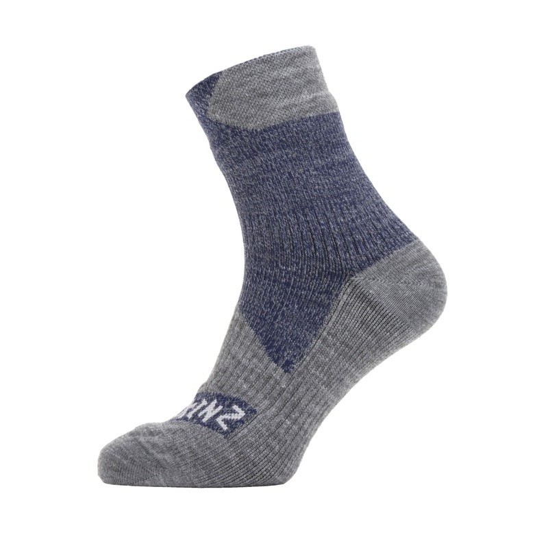 SealSkin Socken All Weather Ankle Größe L(43-46) navy-grau