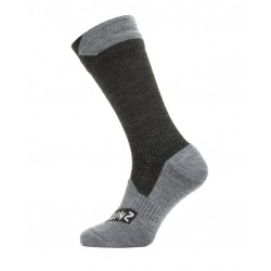 SealSkin Socken All Weather Mid Length Größe XL(47-49) schwarz-grau