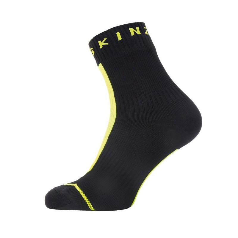 SealSkin Socken All Weather Ankle Größe M(39-42) Hydrostop schwarz-neon gelb